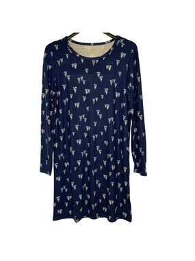 Charter Club Intimates Forest Stroll Pine Tree Winter Snow Nightgown Sz XXL